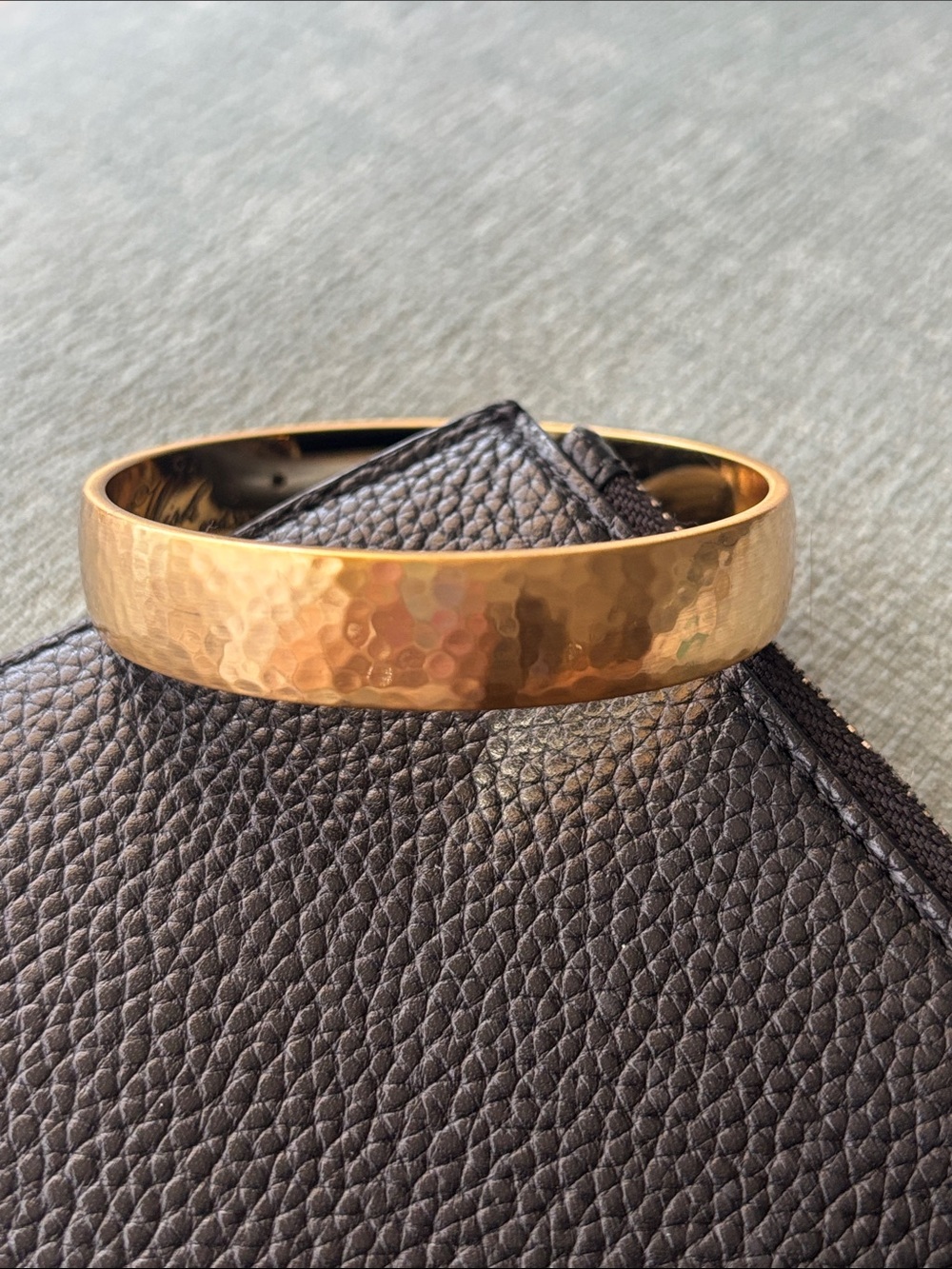 Brighton Apollo Versailles Hammered Gold-Tone Bangle Bracelet